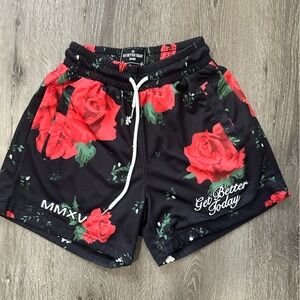 Floral Athletic Shorts